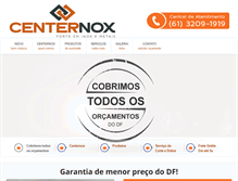 Tablet Screenshot of centernox.com